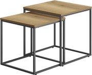 Sada konferenčných stolíkov – dub