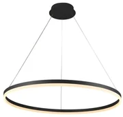 Brilagi - LED Stmievateľný luster na lanku CIRCLE LED/55W/230V 3000-6500K čierna +DO BG1410