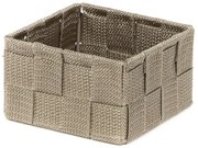 Úložný organizér Compactor TEX 12 x 12 x 7 cm, hnedá