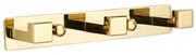 Mexen príslušenstvo, Vešiak na uteráky 3-háčiky, zlatá, 709263-50