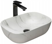 Umývadlo na dosku Belinda Marble Matt