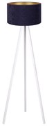Brilagi - Stojacia lampa VELVET 1xE27/60W/230V biela/modrá