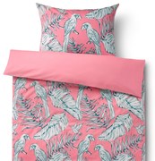 Posteľná bielizeň renforcé, tropická ružová, štandardná veľkosť