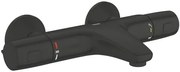 Vaňová batéria GROHE Precision Trend bez sprchového setu 150 mm čierna matná 1022162432