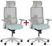 Kancelárska stolička JOHNNY 1+1 ZADARMO, zelená