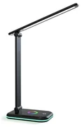 Kobi LED RGBW Stmievateľná stolná lampa NOBLITE LED/7W/5V 3000/4000/6500K čierna 004023