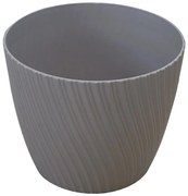 Kvetináč Mika 17 cm taupe