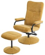 Kreslo Dallas žltá