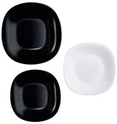 Carine Neo tanierová sada 2Black & White pre 6 osôb, 18 ks