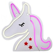 JUST LIGHT. 85025-70 - LED Neónová nástenná dekorácia NEON LED/6,5W/5V jednorožec