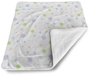 Sablio Deka pre bábätko Farebné bodky - 80x100 cm