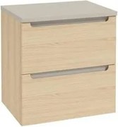 Kúpeľňová skrinka s krycou doskou Naturel Stilla 60x60x45 cm dub Vicenza mat STILLADV06056D