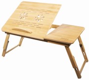 PreHouse Bambusový stolík na notebook L