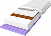 H2 matrac 170x200 z visco pamäťovej kokosovej peny s obrysom 30 cm