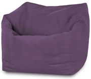 Sedací vak AMALFI plyš fialový