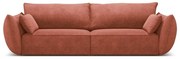 Červená pohovka 208 cm Vanda - Mazzini Sofas