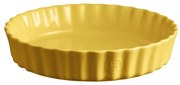 Žltá keramická koláčová forma Emile Henry, ⌀ 24 cm