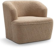 Designové kreslo ESTRELA béžové