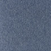 Metrážny koberec Cobalt SDN 64062 - AB modrý, záťažový, na mieru, šíře 4m, modrá, ab (mriežka), chodba / predsieň, Tapibel