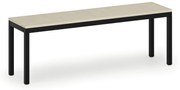Šatníková lavica, sedák - lamino, dĺžka 1200 mm, breza