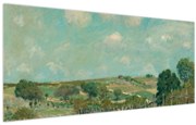 Obraz - Alfred Sisley, Meadow, reprodukcia (120x50 cm)