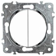 Elhard Okrúhly vypínač Rondo č.5b (6+6), biely RD1055W