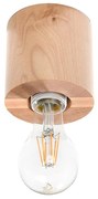 Sollux SL.0672 - Stropné svietidlo SALGADO 1xE27/60W/230V drevo