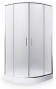 Roth Project sprchový kút štvrťkruh 90x90 cm N0649