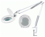 LED Stolná lampa s lupou a klipom LED/15W/230V