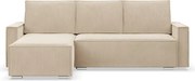 Rohová rozkladacia sedačka NOTO Poso 100 béžová