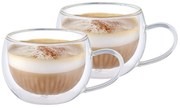 4Home Termo pohár na cappuccino Hot&Cool 270 ml, 2 ks