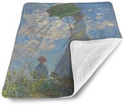 Sablio Deka pre bábätko Dáma so slnečníkom - Claude Monet - 80x100 cm