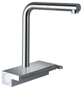 Hansgrohe Aquno Select M81, páková kuchynská batéria 250, vyťahovateľný výtok, 2jet, chrómová, HAN-73836000