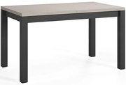 Rozkladací stôl Mini kašmír/čierna