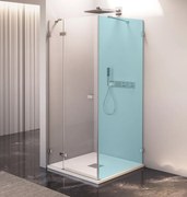 Polysan Polysan, FORTIS EDGE sprchové dvere bez profilu 1000mm, číre sklo, ľavé, FL1210L
