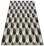 Koberec Floorlux sizal flat 48624/690 3D kocky