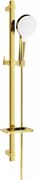 Mexen DQ05 posuvná sprchová súprava, zlatá - 785054581-50