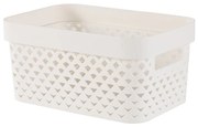 Béžový plastový úložný box 26x17,5x12 cm Pure – Curver