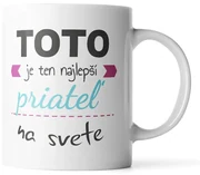 Sablio Hrnek Tohle je ten nejlepší přítel na světě - 200 ml - espresso