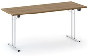 Skladací konferenčný stôl FOLDING, 1600 x 800 mm, orech