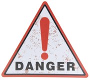 Nástenná ceduľa Danger - 30 * 34 cm