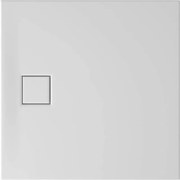 Cersanit Tako Slim, štvorcová sprchová vanička 90x90x4 cm + biely sifón, biela, S932-158