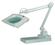 LED Stolná lampa s lupou LED/12W/12/230V