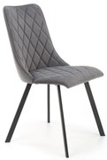 Jedálenská stolička RESTIVO 1 ks šedá