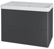 Mereo Mereo, Siena, kúpeľňová skrinka s keramickým umývadlom 81 cm, MER-CN431