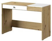 Toaletný stolík Seraphina 12 (dub artisan + biela + sivá). Vlastná spoľahlivá doprava až k Vám domov. 1122581