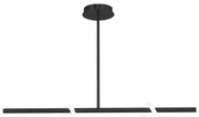 Toolight - LED závesné svietidlo APP856-CP, čierna, OSW-04031