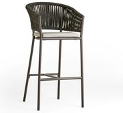 PORTO barová stolička antracite