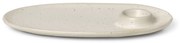 Ferm Living Raňajkový tanier Flow Off White 23,5 cm