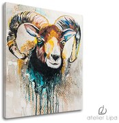 Autorská reprodukcia na plátne ZVIERA XOBDO120D1